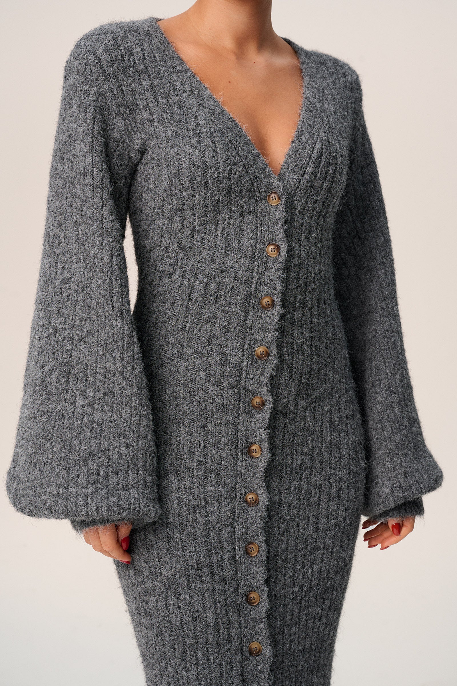 Aurelia Dress - Winter Grey