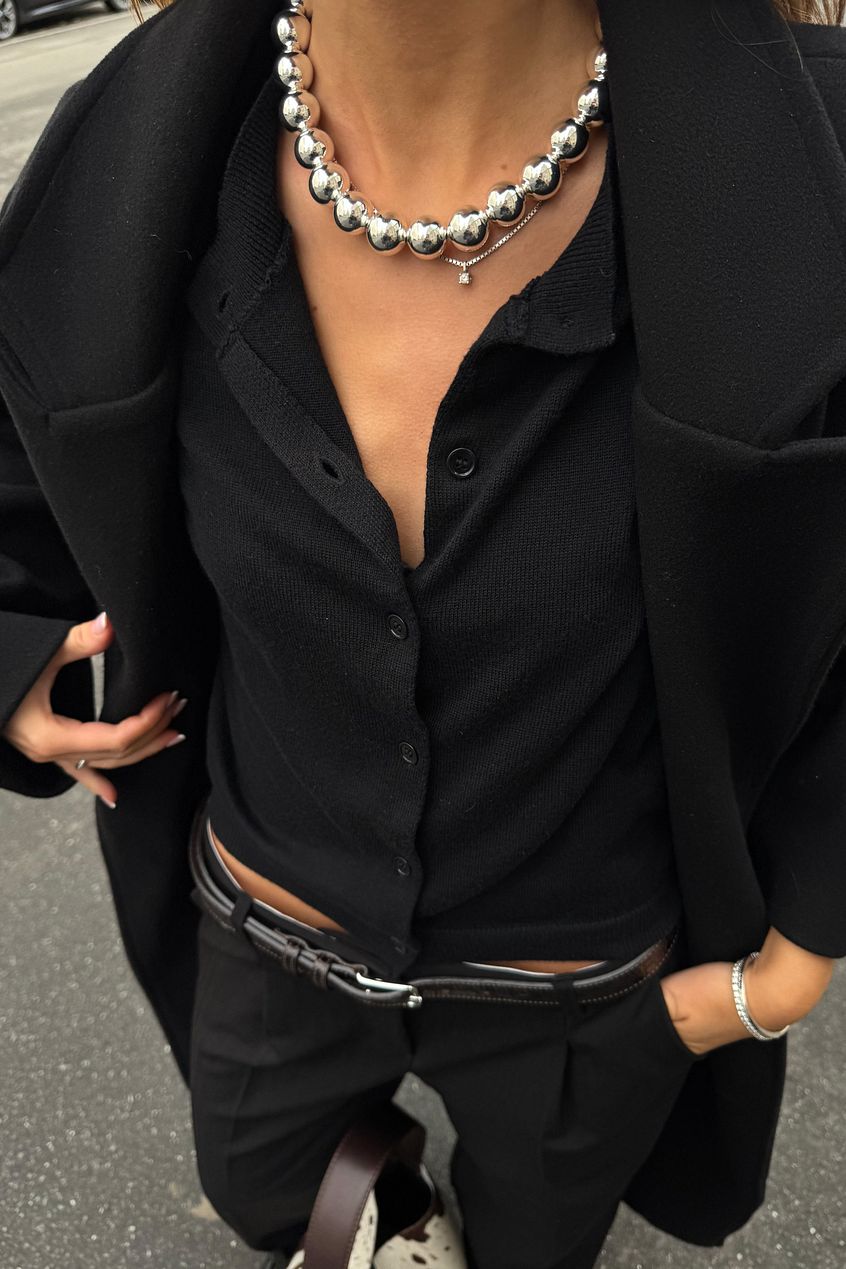 The Esen Cardigan - Black