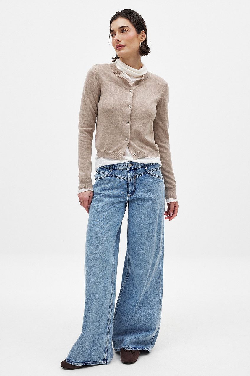 The Esen Cardigan - Beige