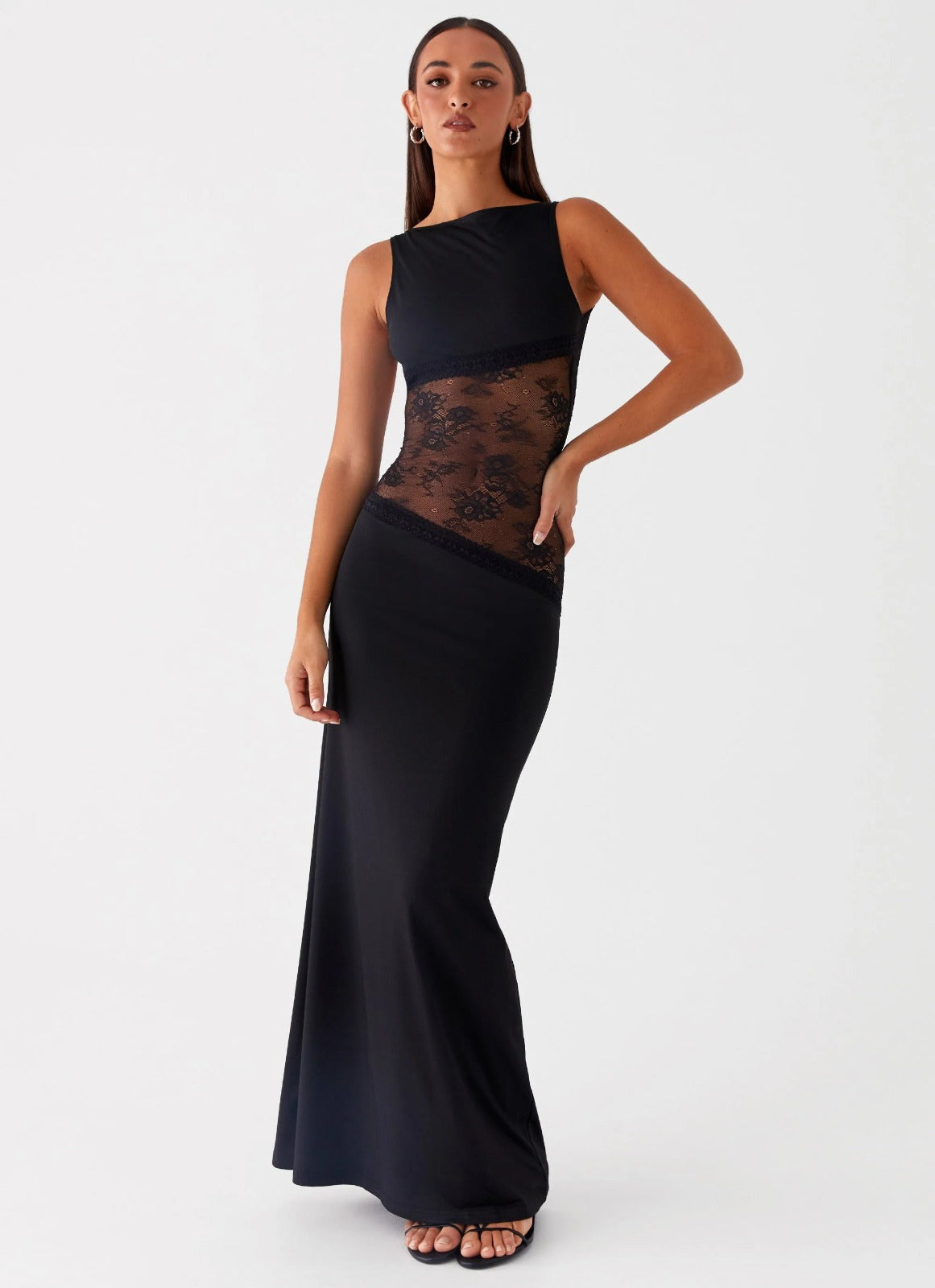 Véronique Lace Maxi Dress
