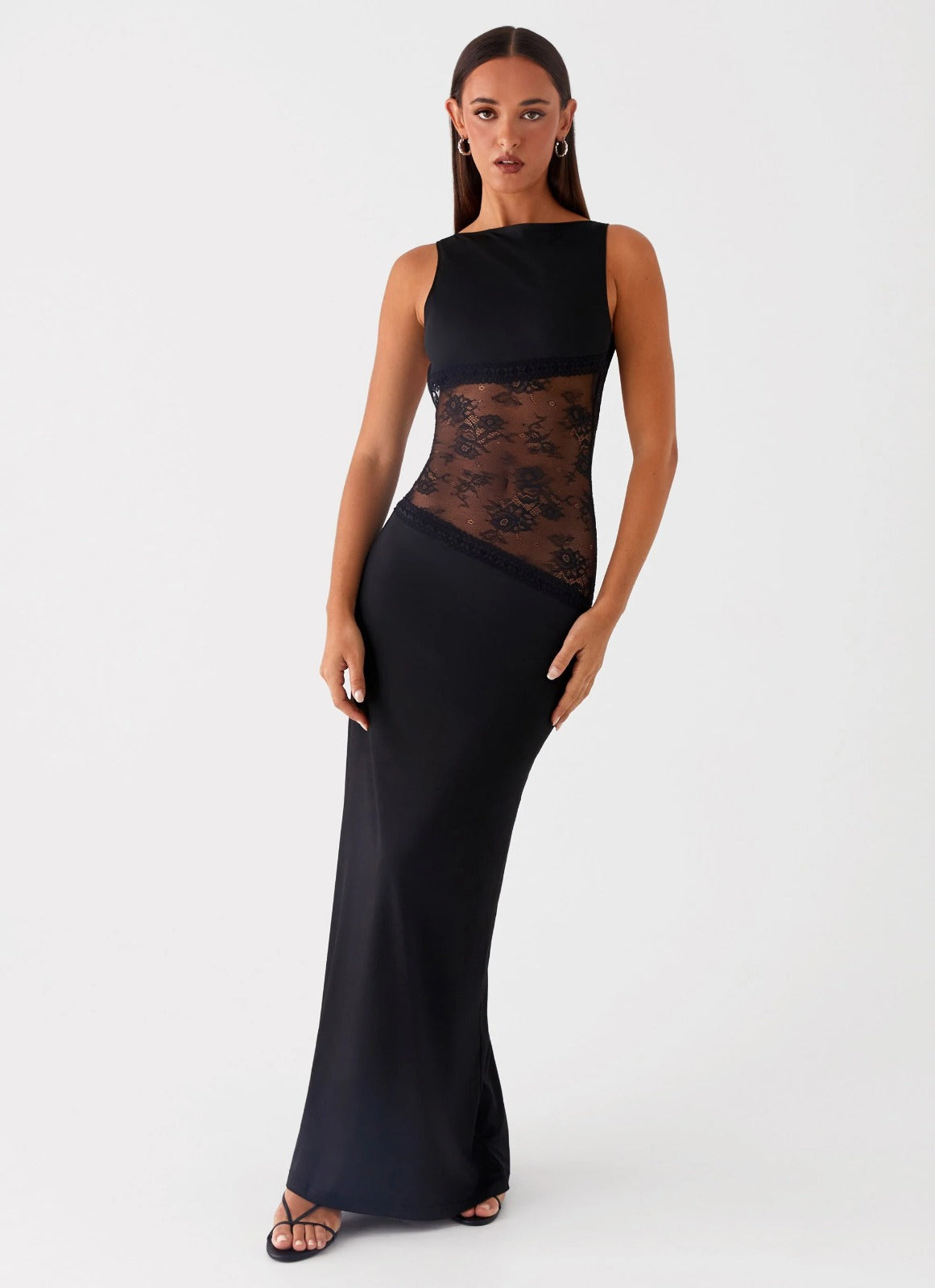 Véronique Lace Maxi Dress