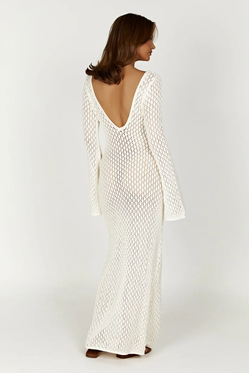 Solei Crochet Maxi Dress