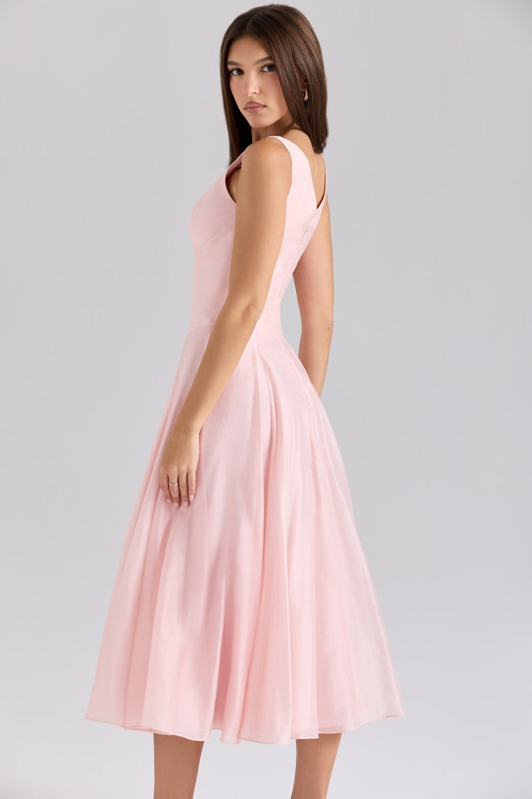 Rosewater Reverie Midi Dress
