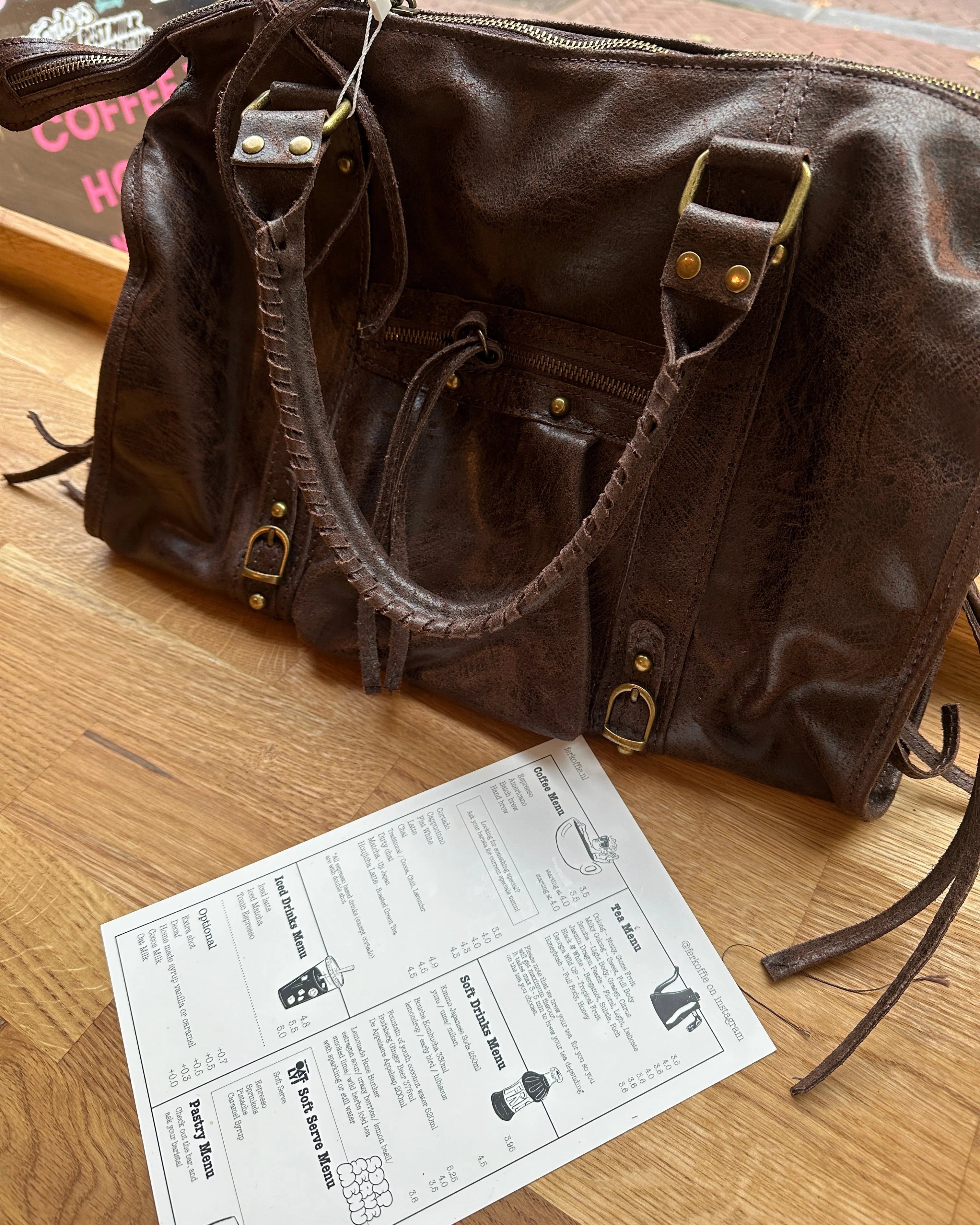 The Livia Bag – Espresso Martini
