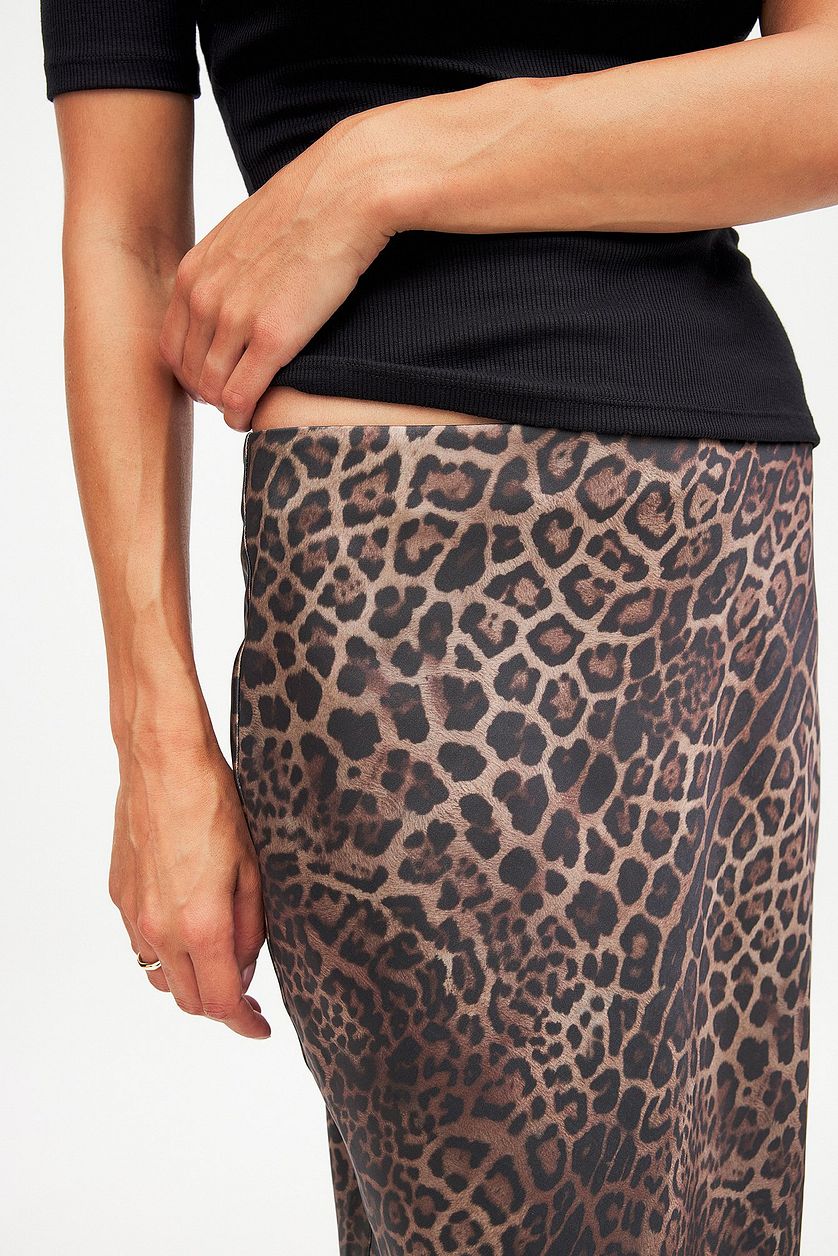 The Nalis Skirt - Leopard