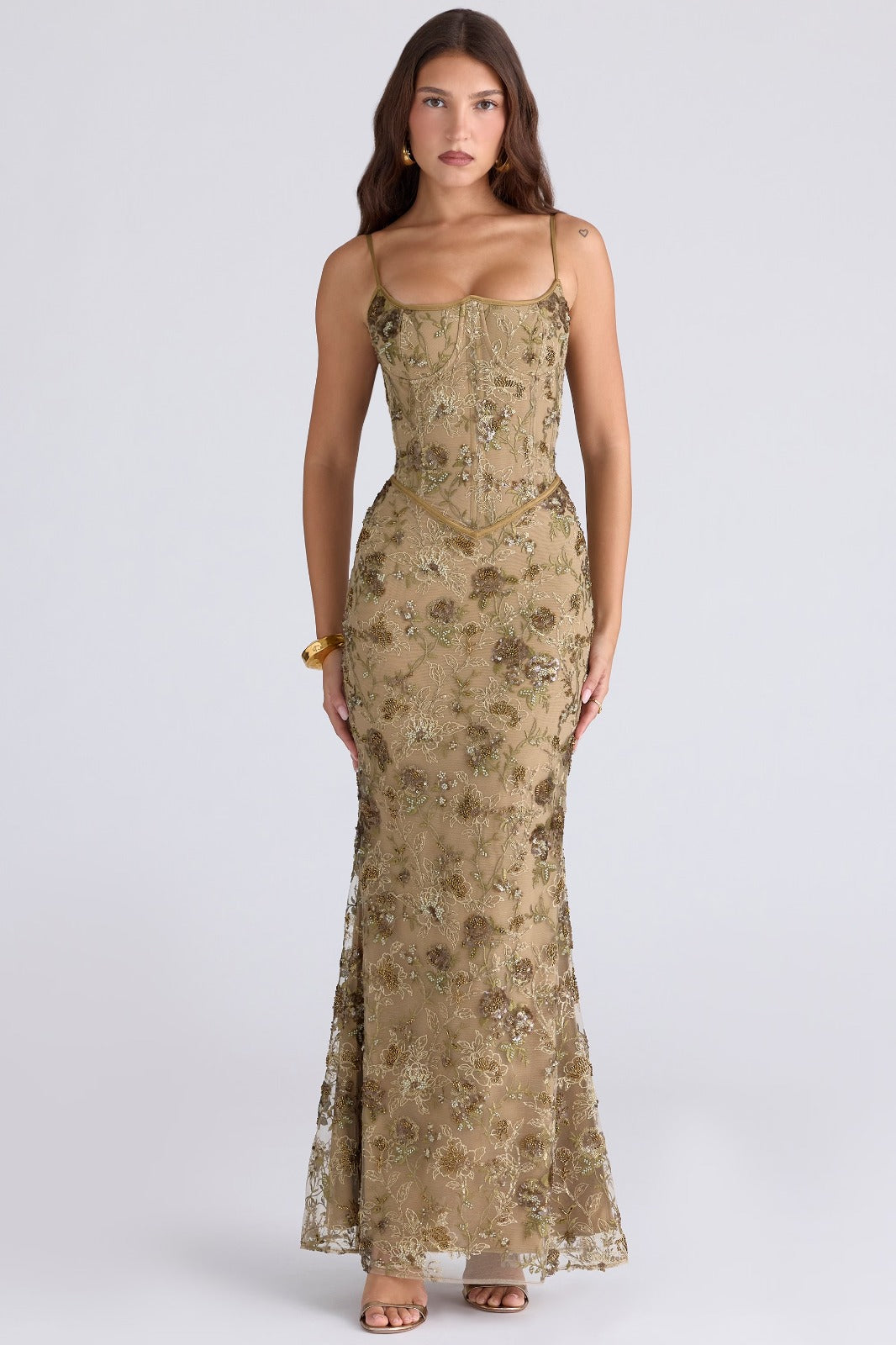The Amara Gown – Golden Bloom