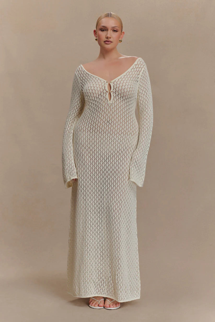 Solei Crochet Maxi Dress