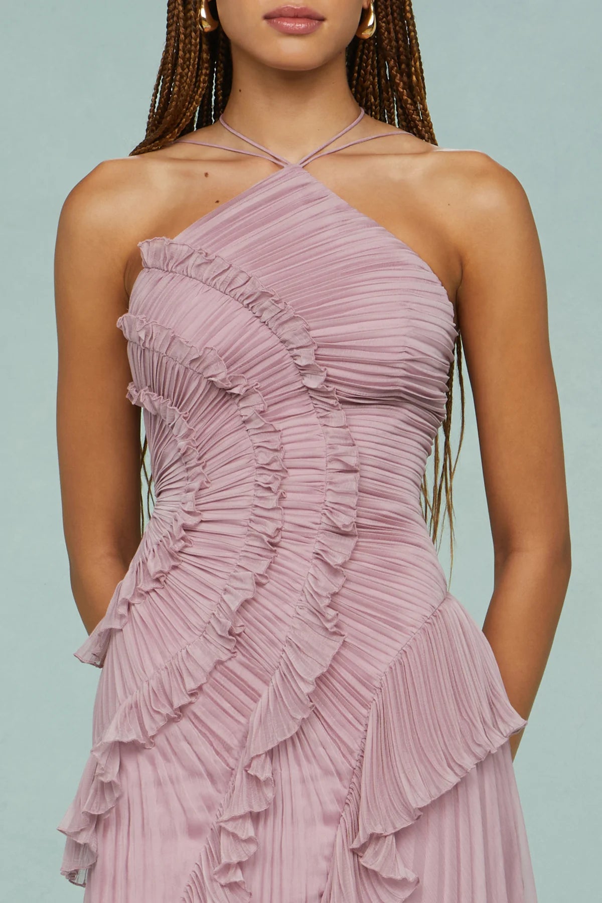 Mauve Rapture Maxi Dress