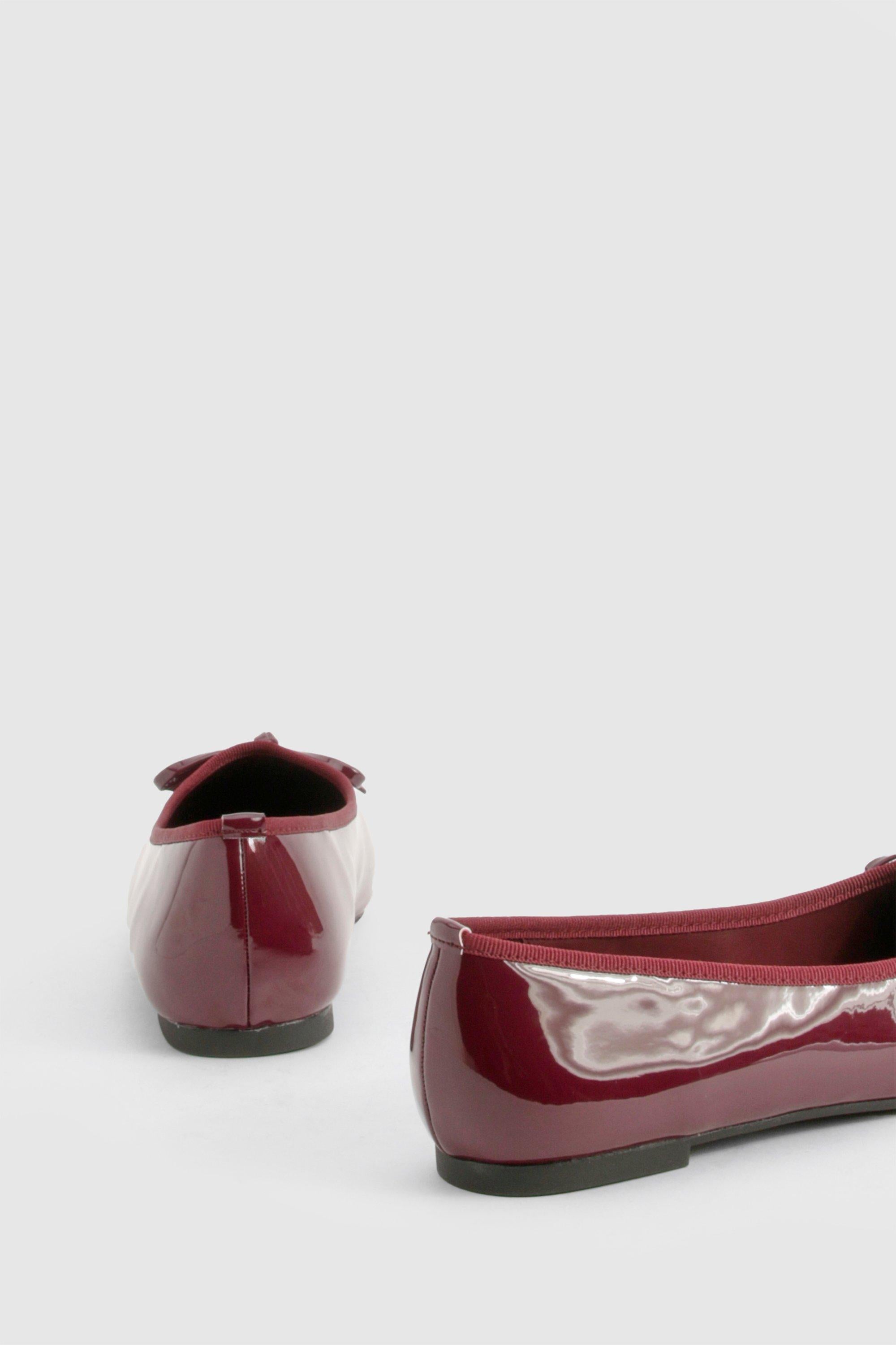 The Lune Ballerinas - Burgundy