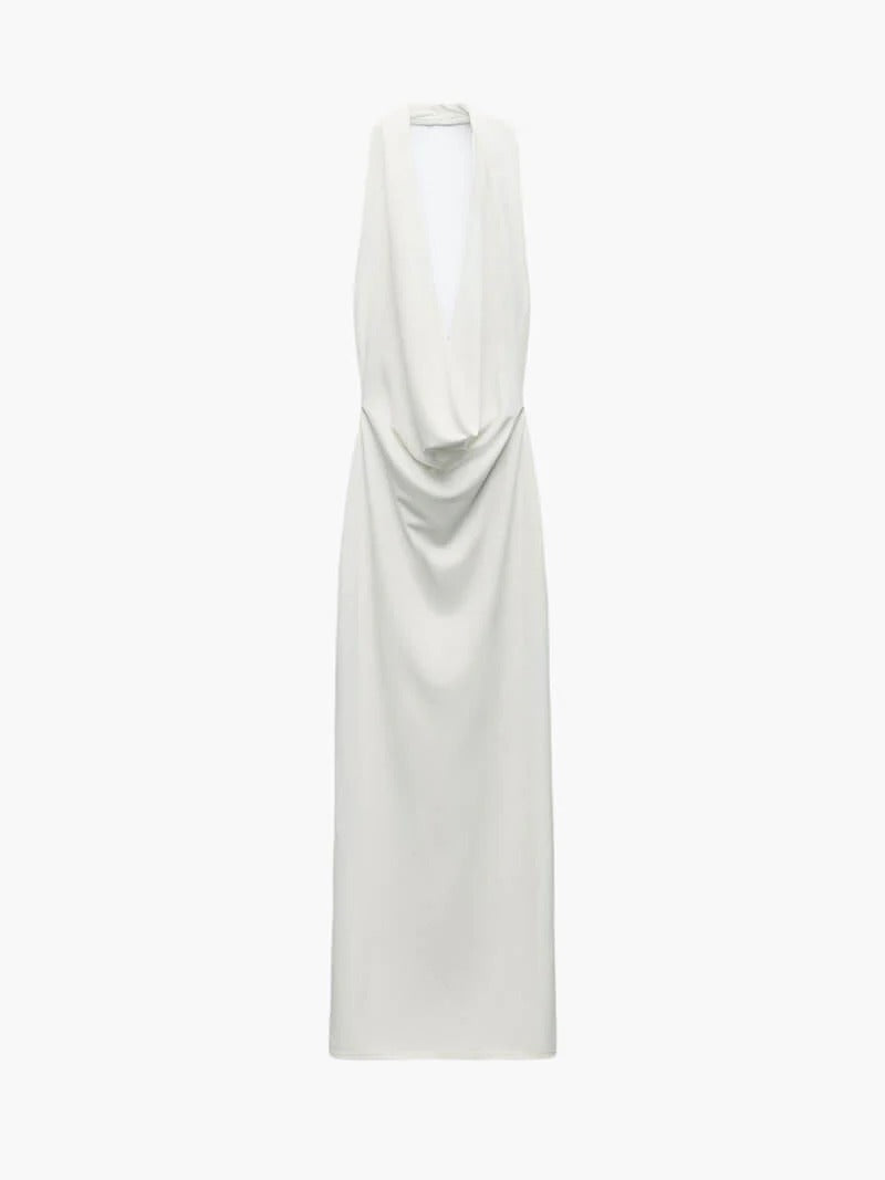 Santorini Drape Dress