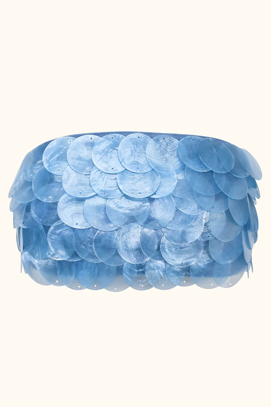 Selene Shell Top ~ Blue
