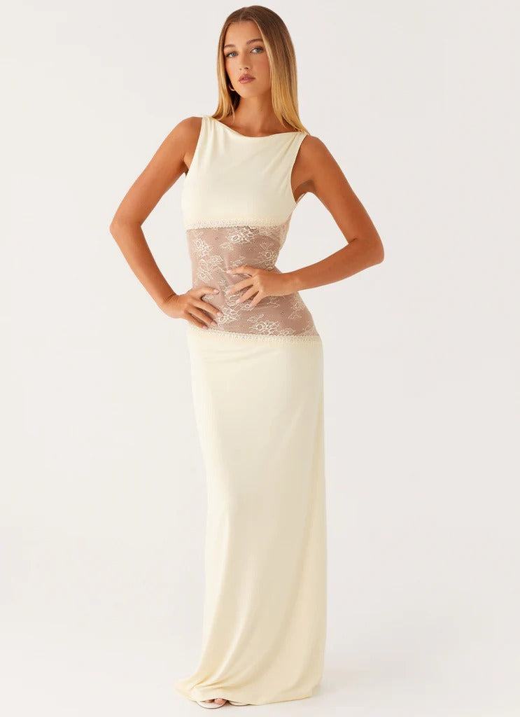 Selene Lace Maxi Dress