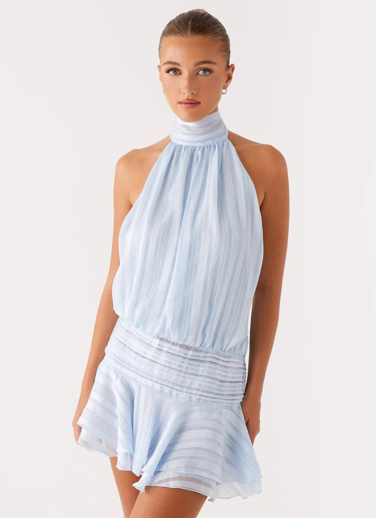 Bleu Chérie Mini Dress