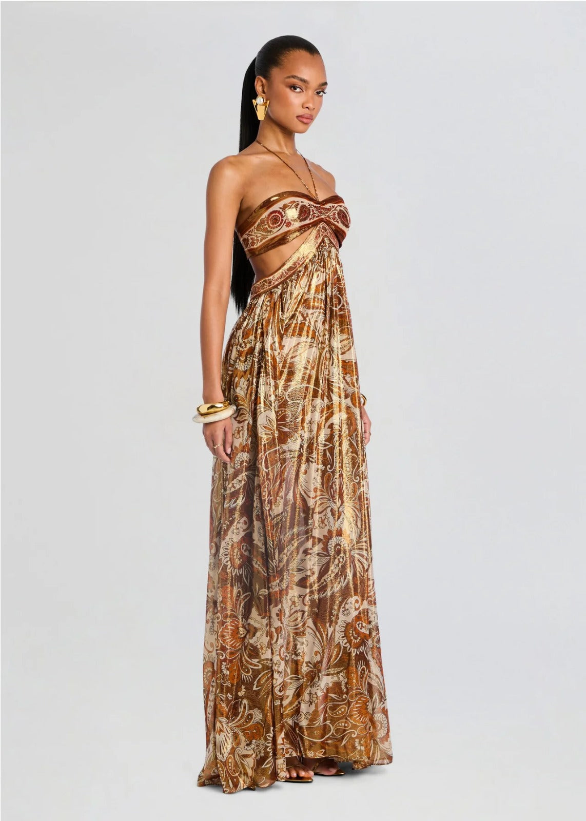 Saffron Mirage Dress
