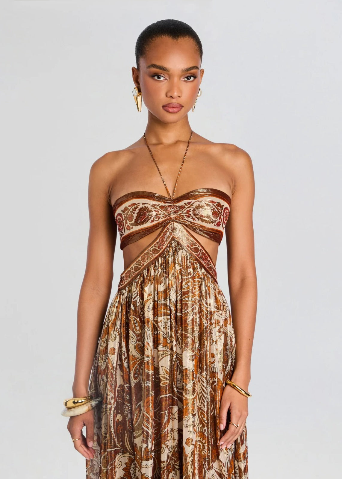 Saffron Mirage Dress