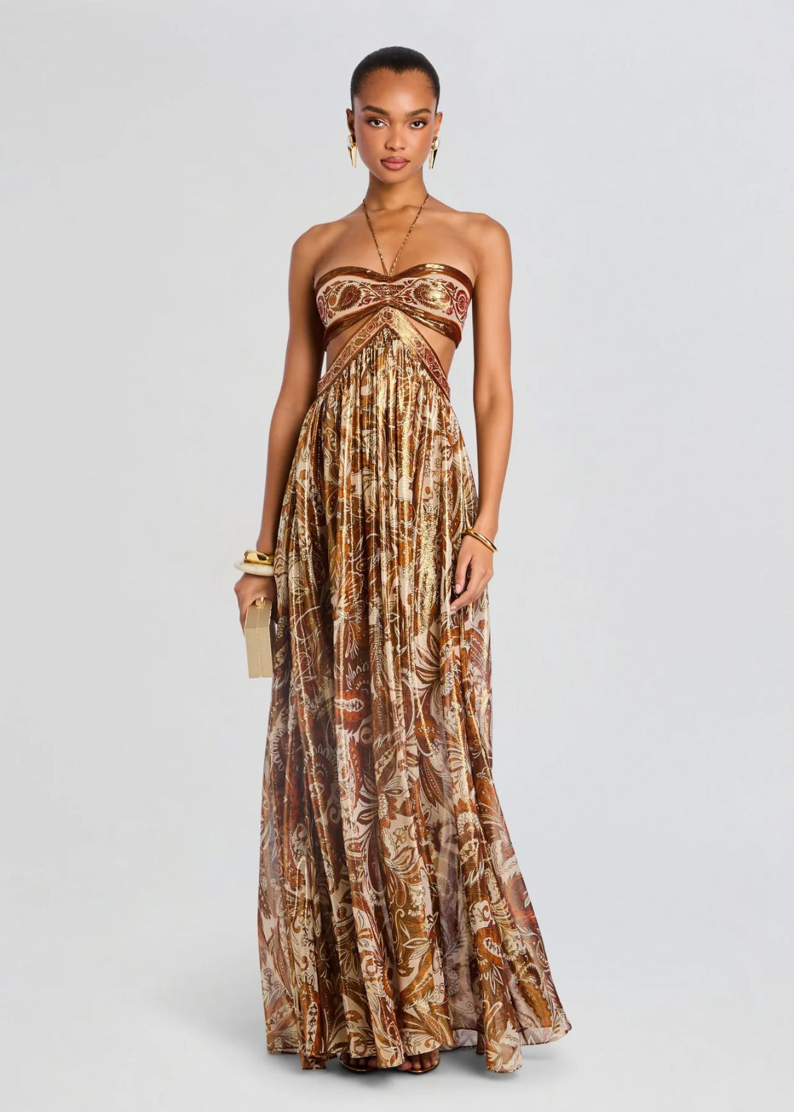 Saffron Mirage Dress