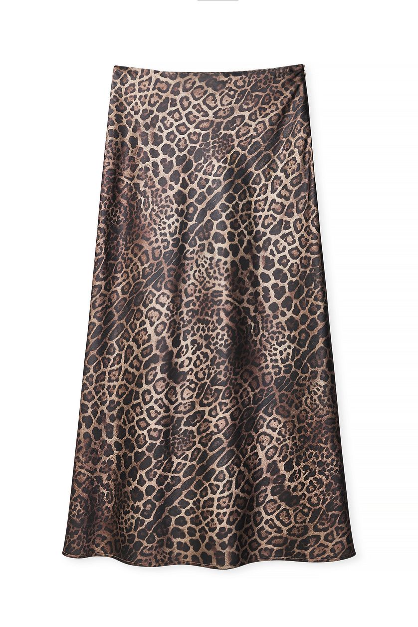 The Nalis Skirt - Leopard