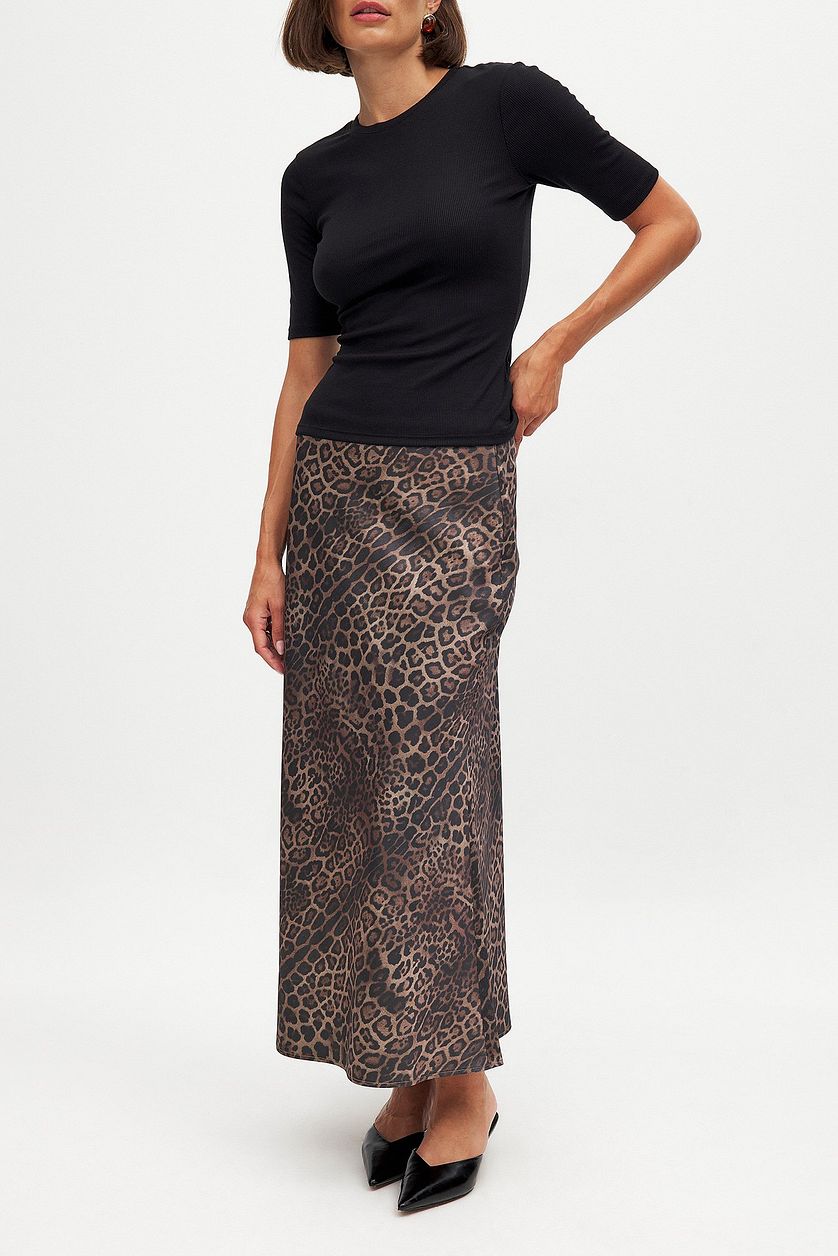 The Nalis Skirt - Leopard