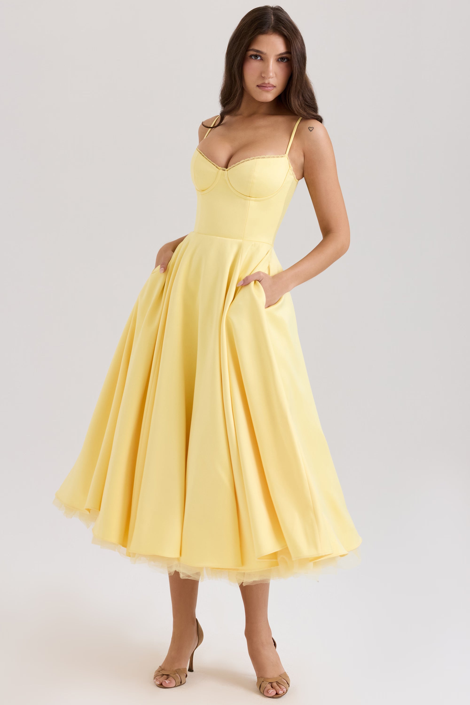 Molten Rose Maxi Dress