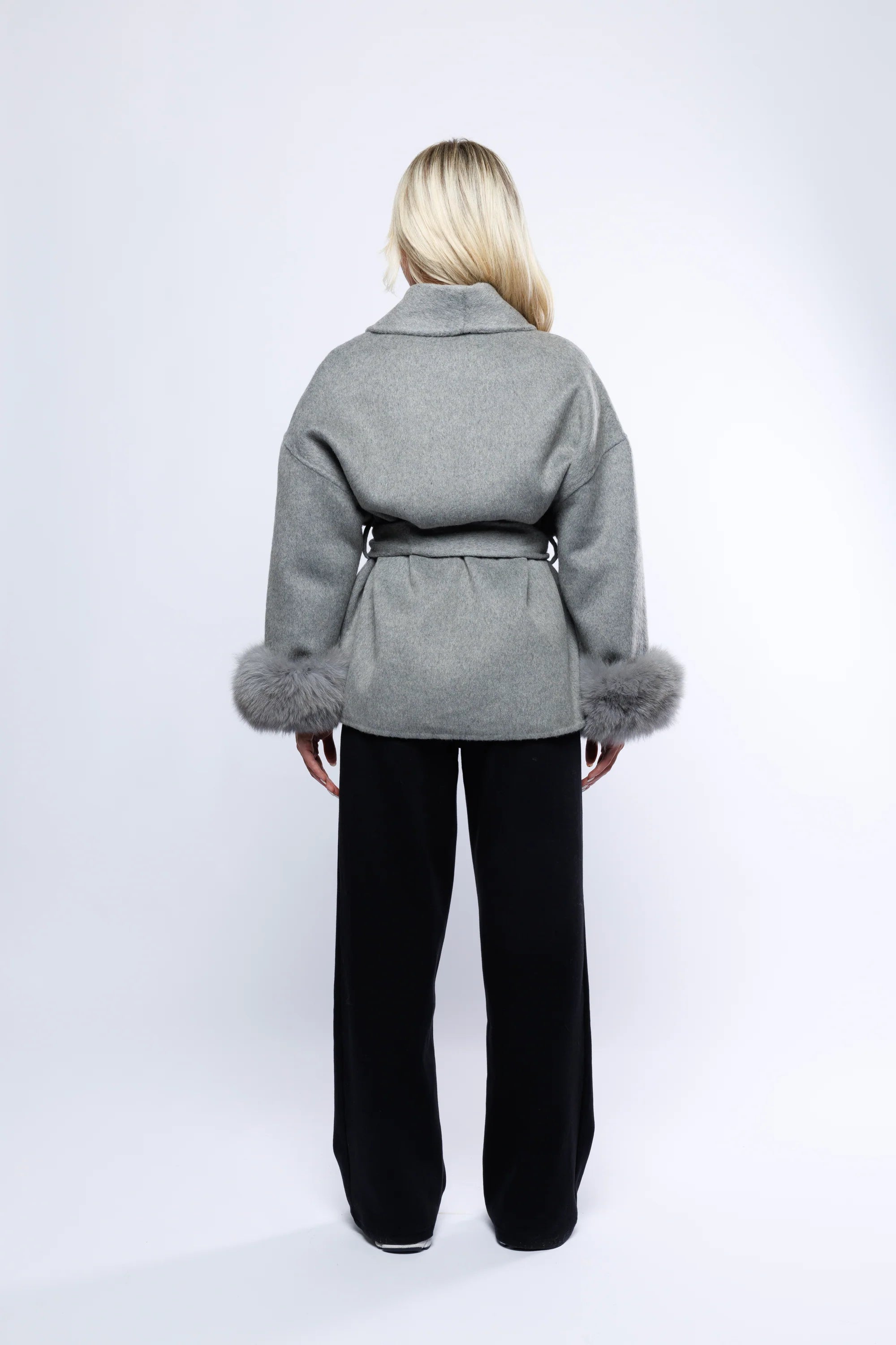 Aveline Coat – Silver Mist