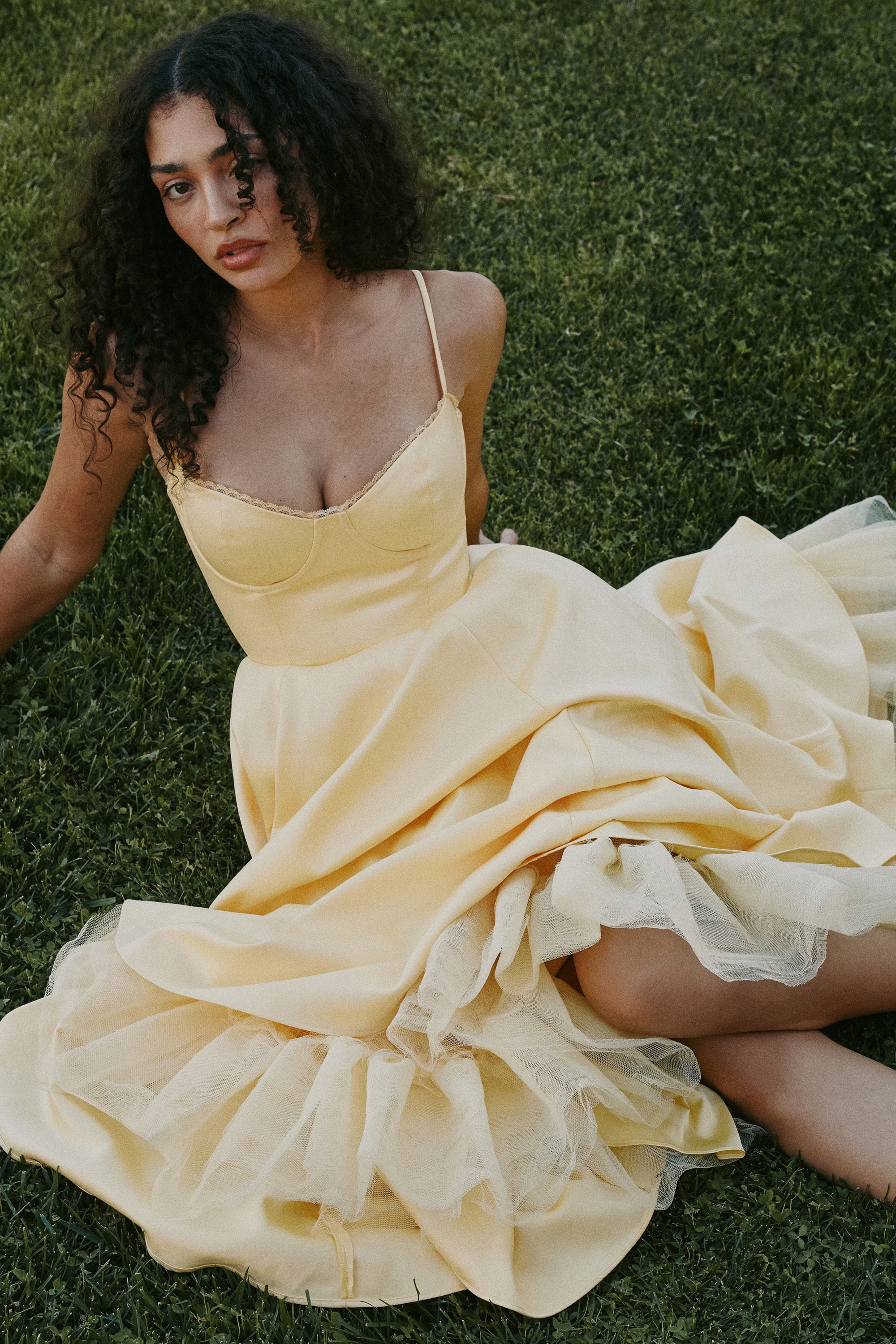 Molten Rose Maxi Dress