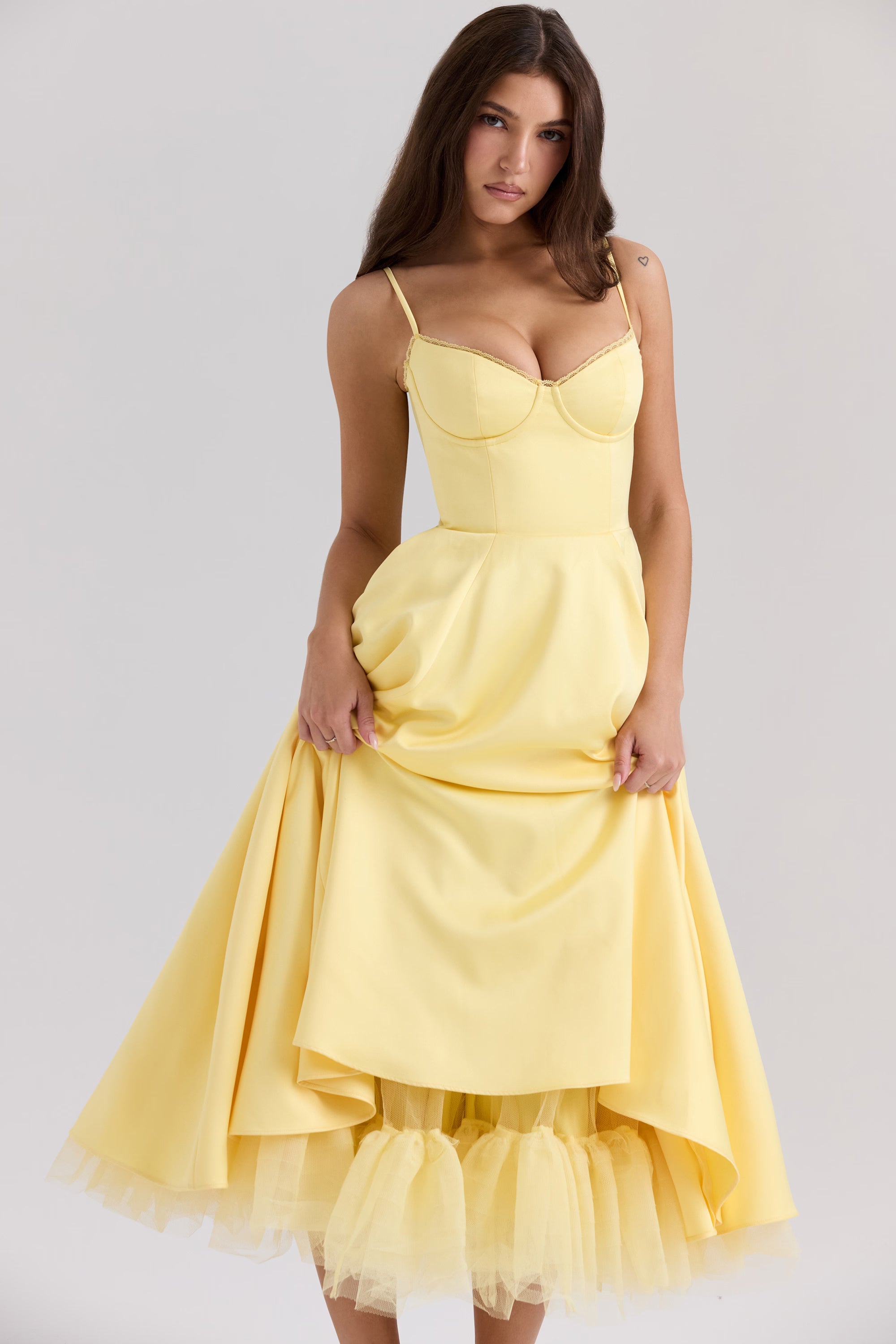 Molten Rose Maxi Dress