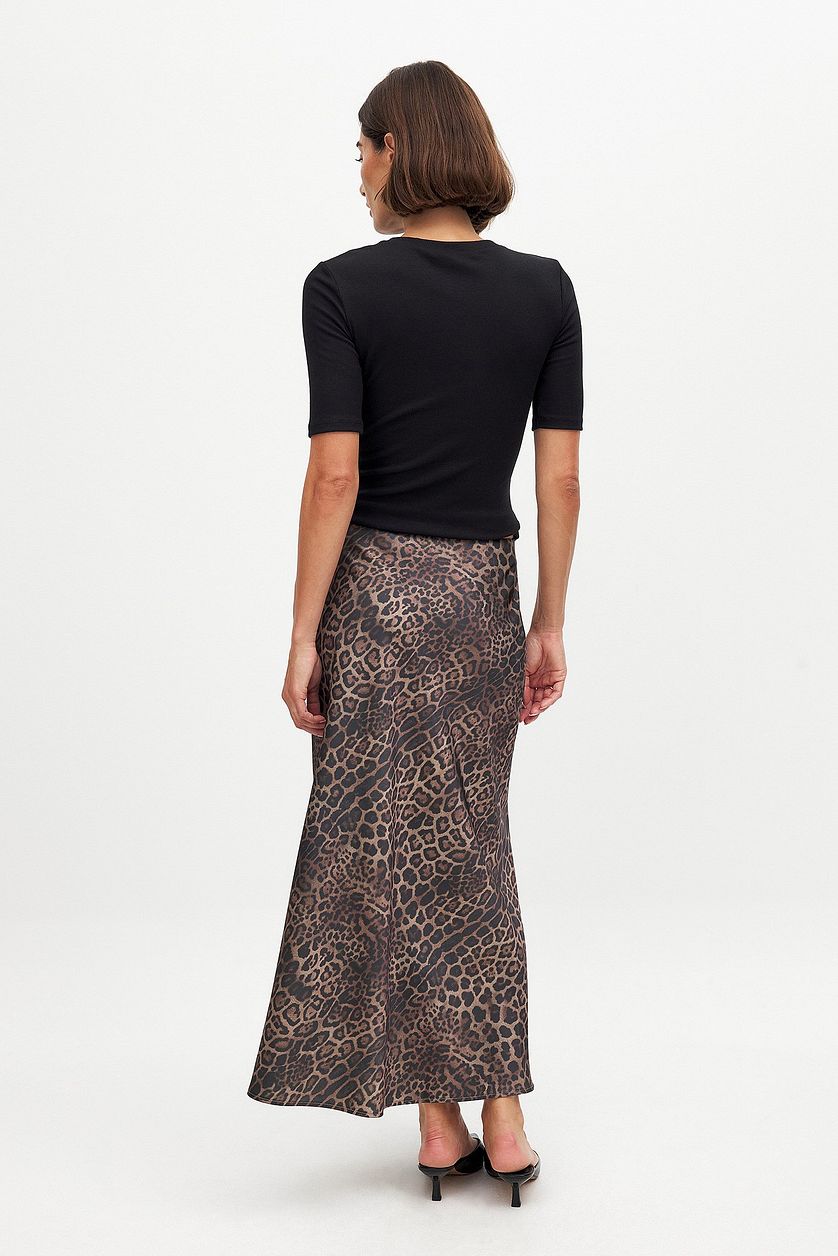 The Nalis Skirt - Leopard