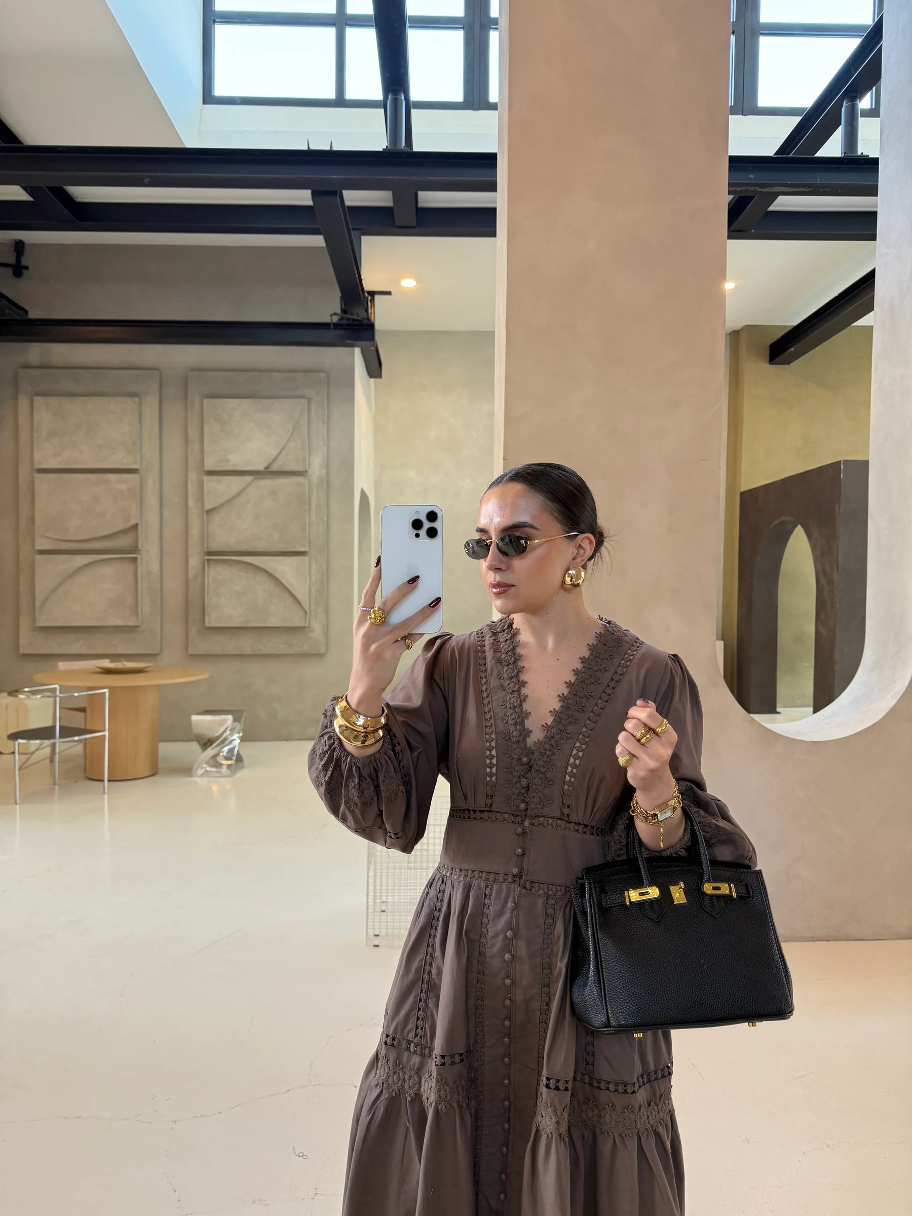 Belle Broderie Maxi Dress