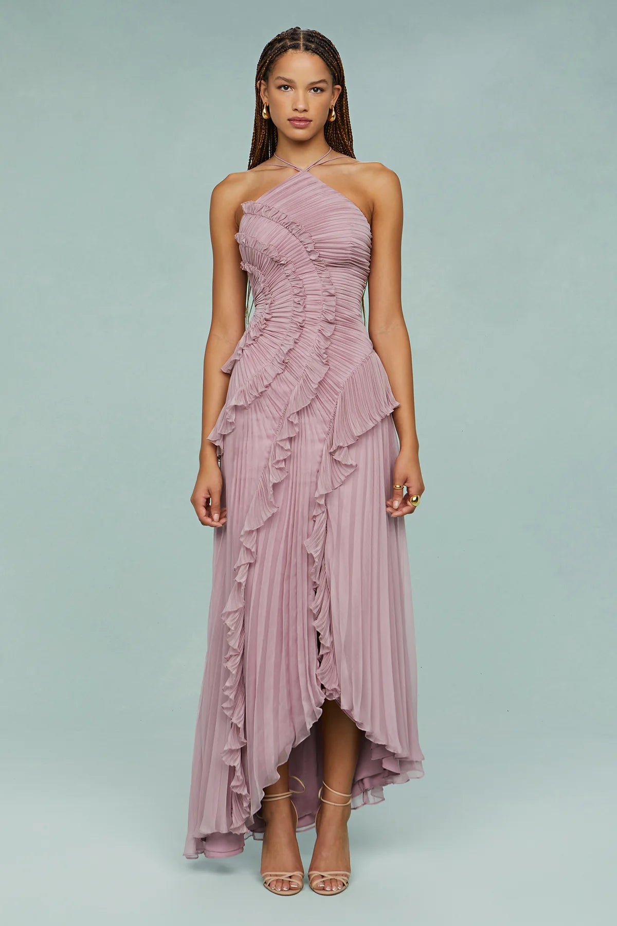 Mauve Rapture Maxi Dress