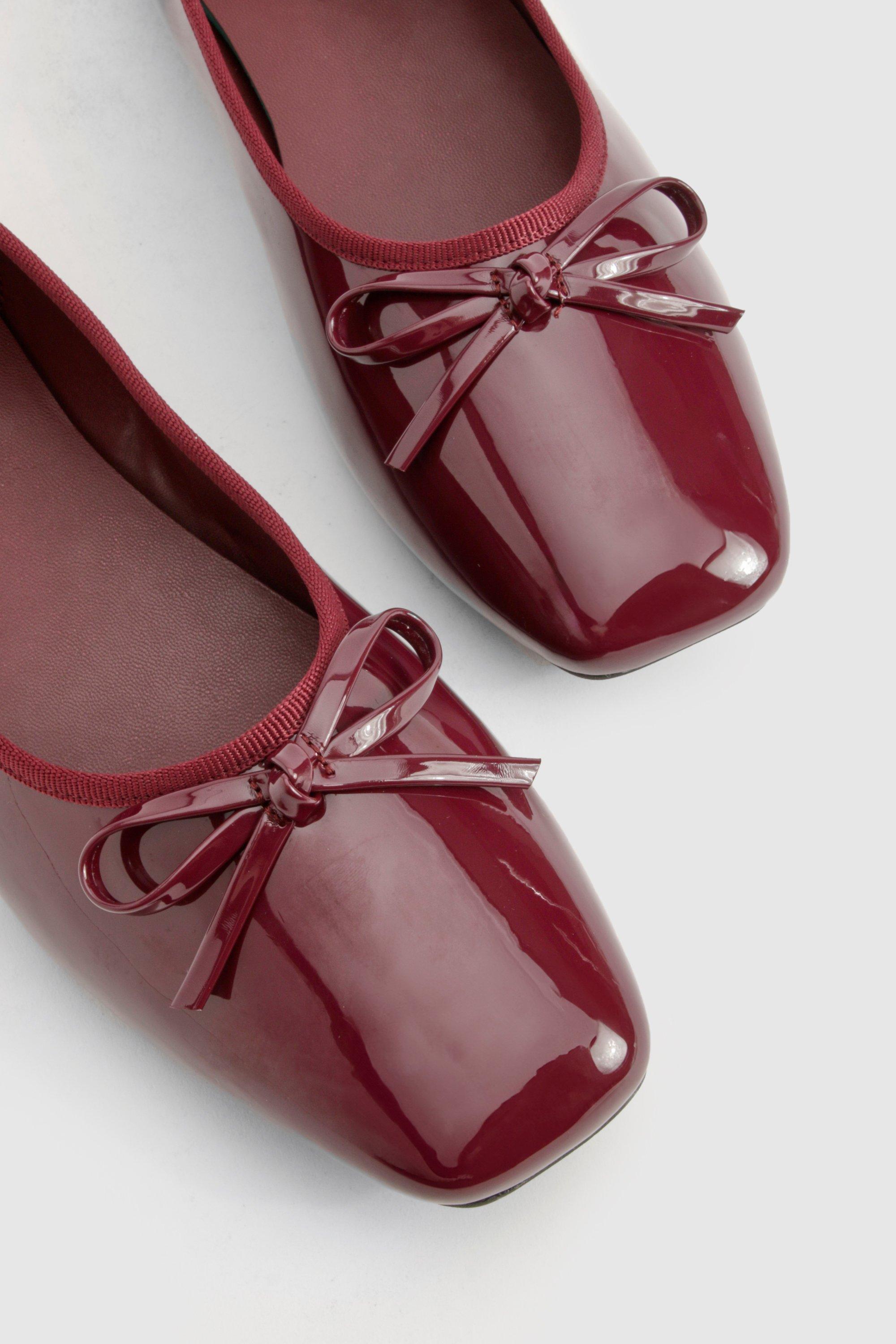 The Lune Ballerinas - Burgundy