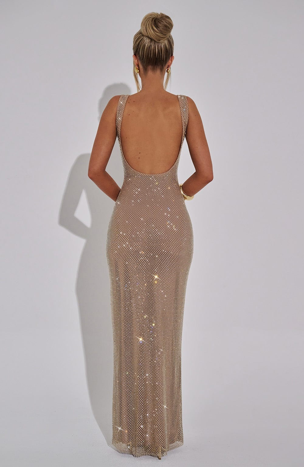 Aurora Maxi Dress - Gold