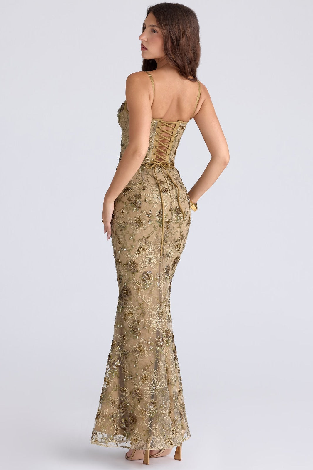 The Amara Gown – Golden Bloom