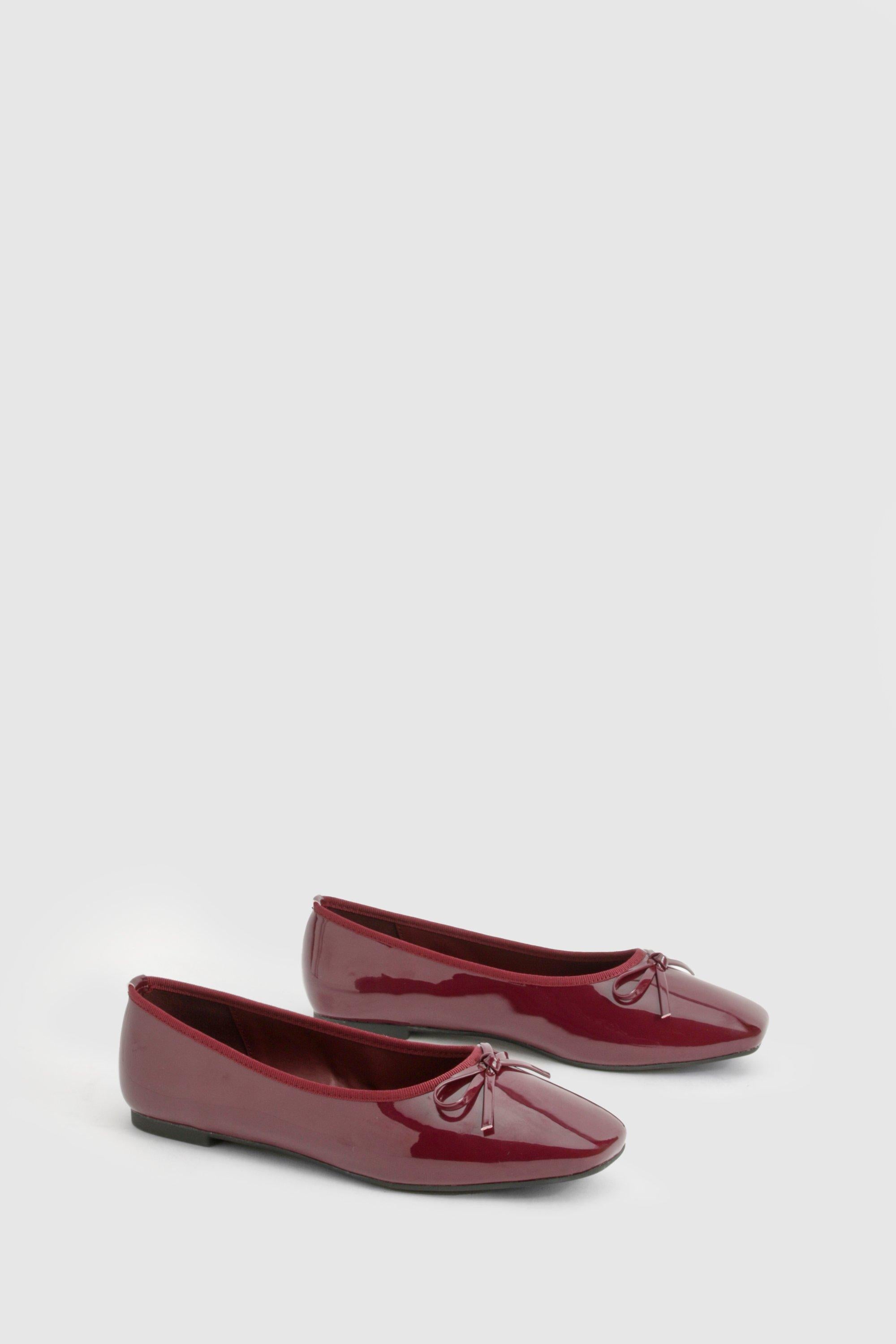 The Lune Ballerinas - Burgundy