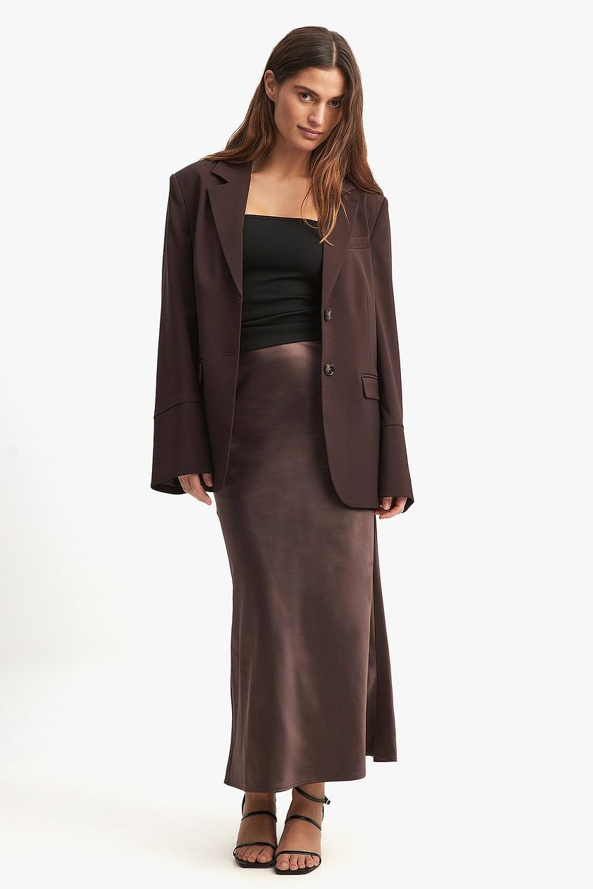 The Nalis Skirt - Brown