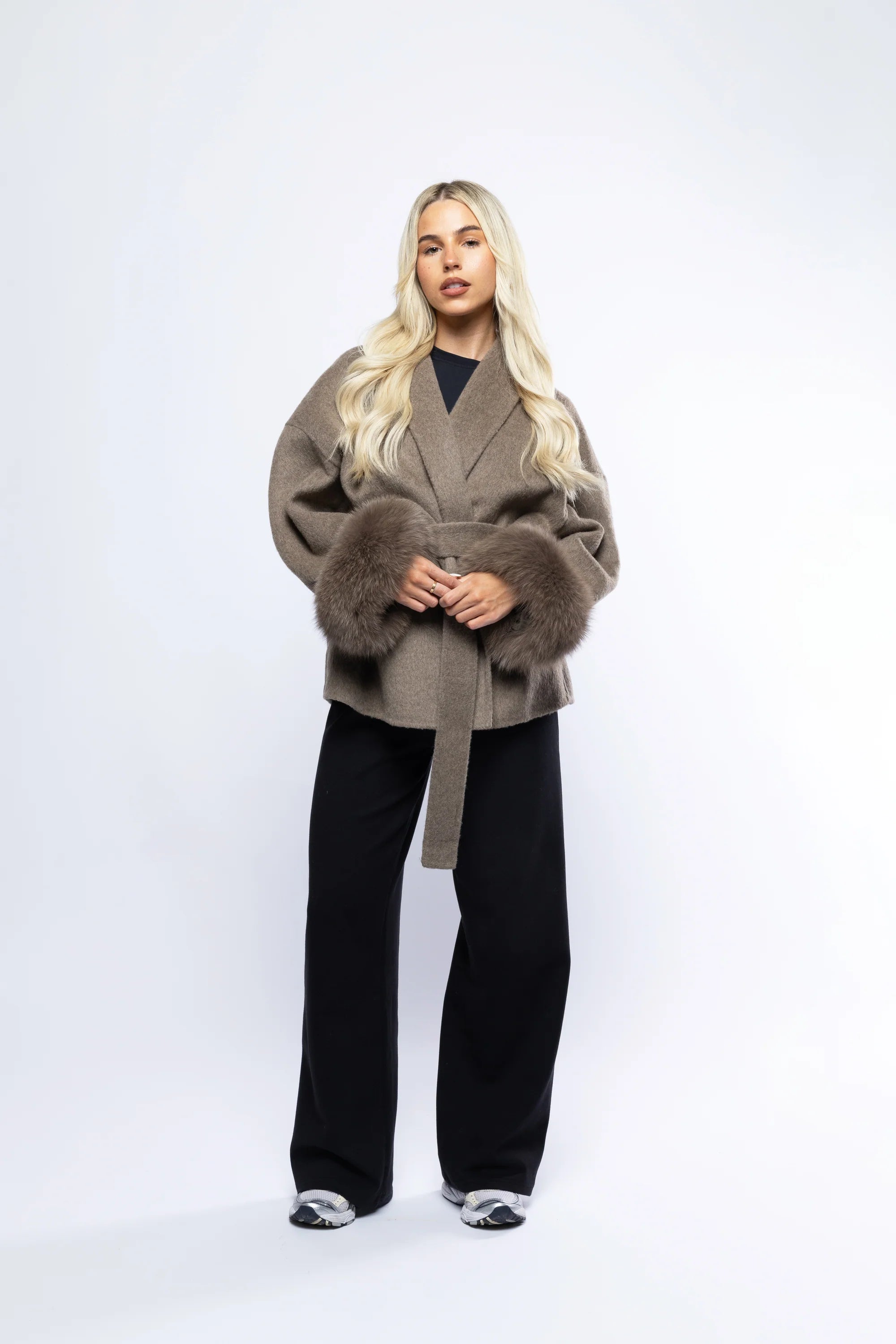 Aveline Coat – Caramel Ember