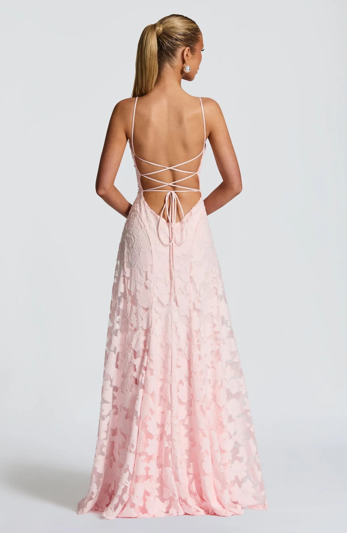Blush Blossom Maxi Dress