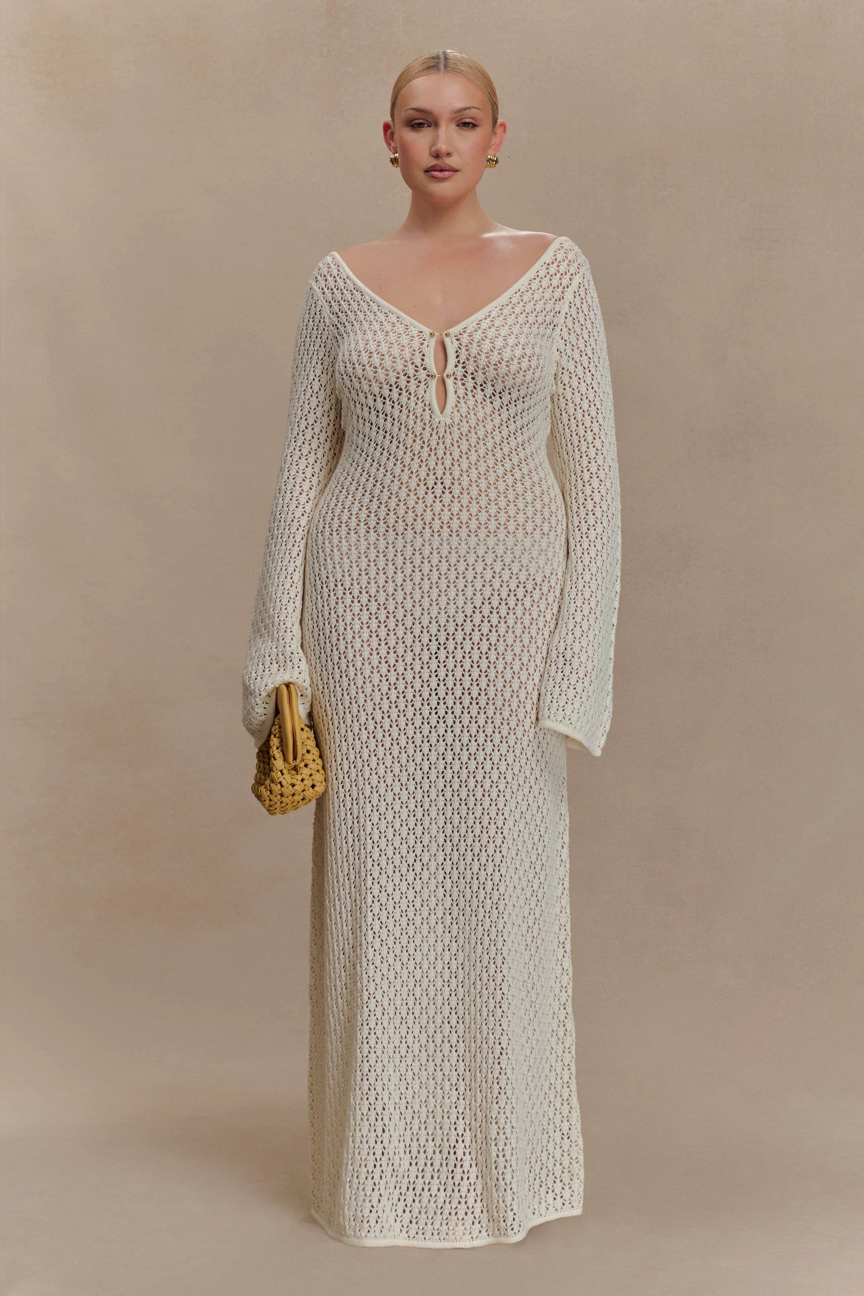Solei Crochet Maxi Dress