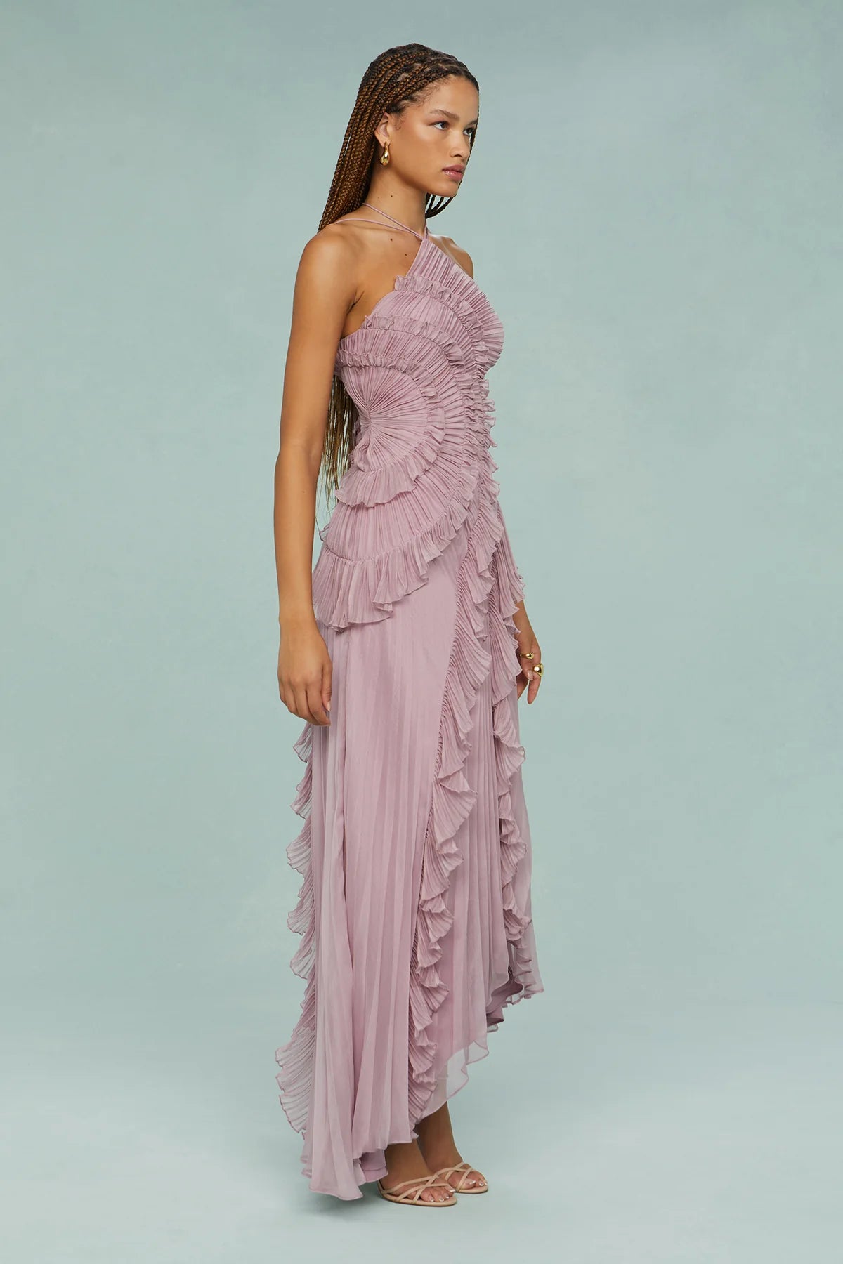 Mauve Rapture Maxi Dress