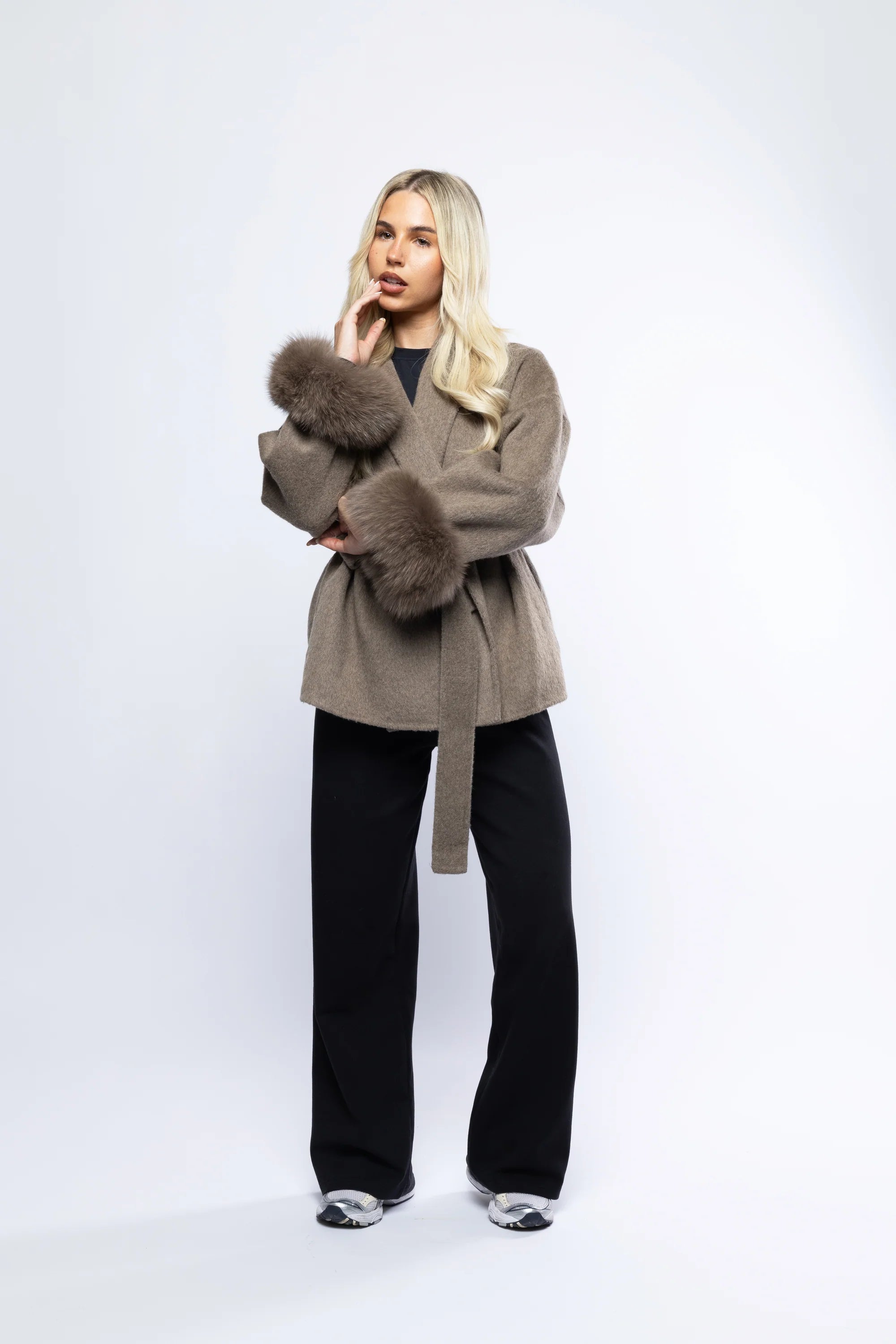 Aveline Coat – Caramel Ember