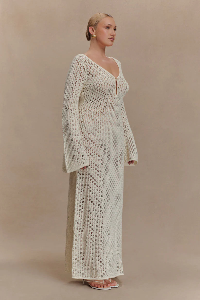 Solei Crochet Maxi Dress