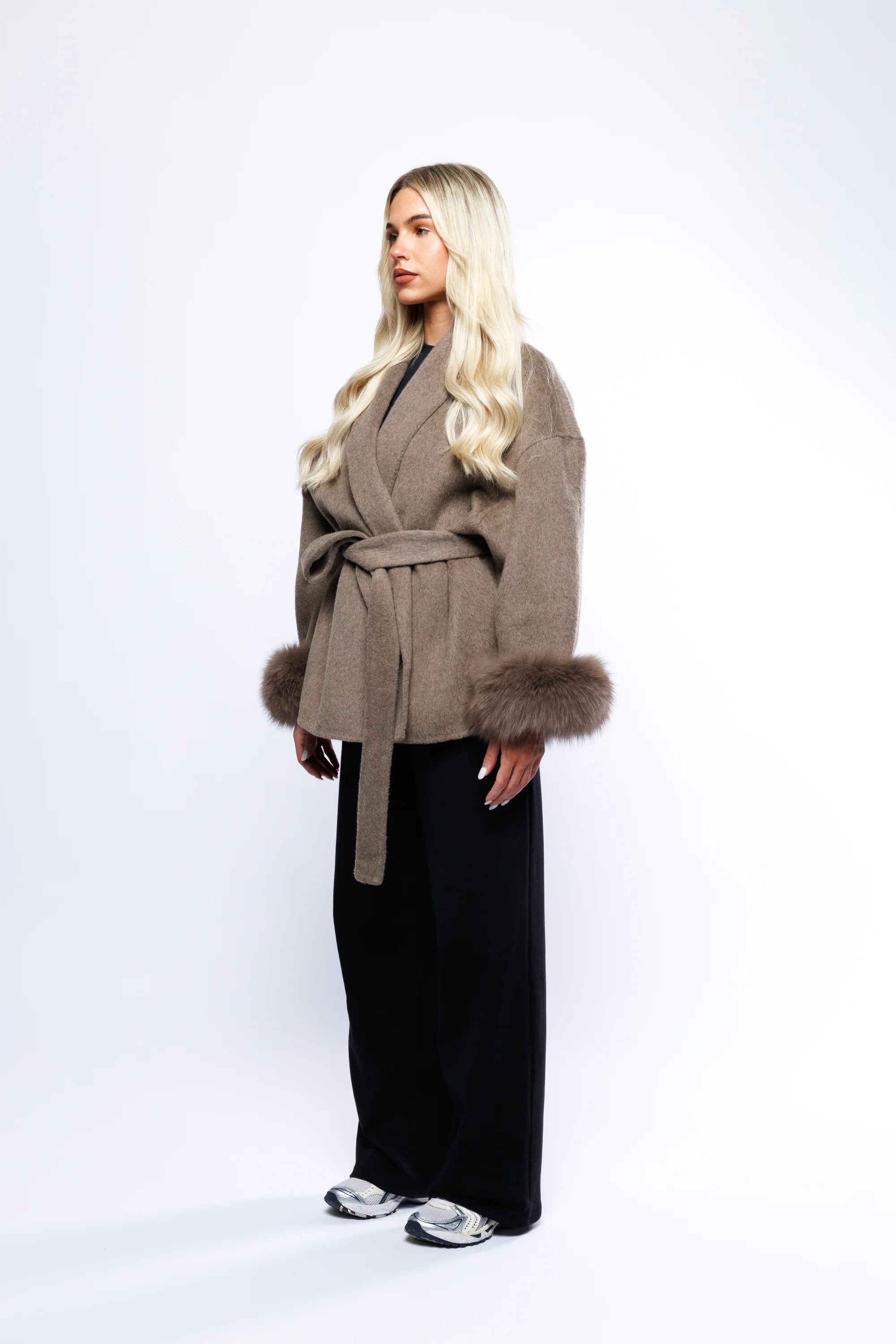 Aveline Coat – Caramel Ember