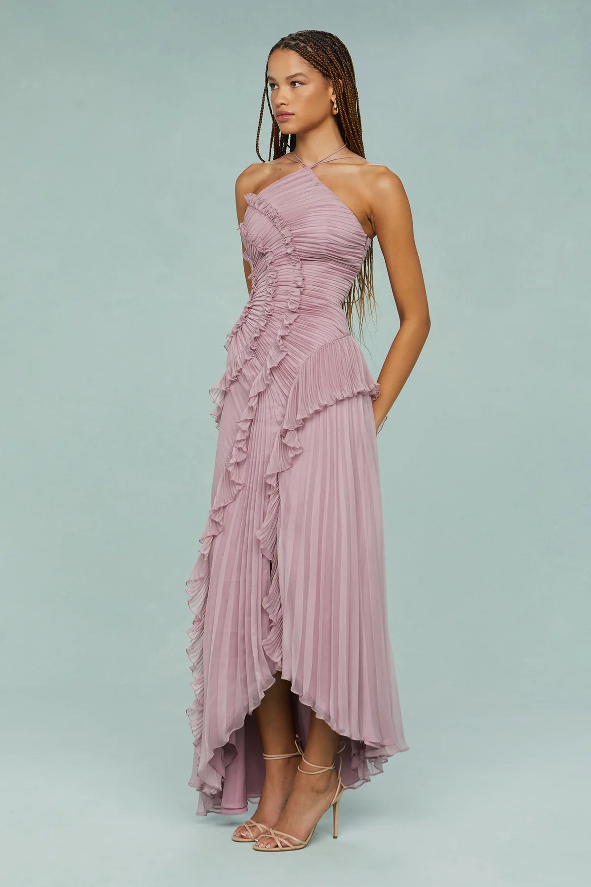 Mauve Rapture Maxi Dress