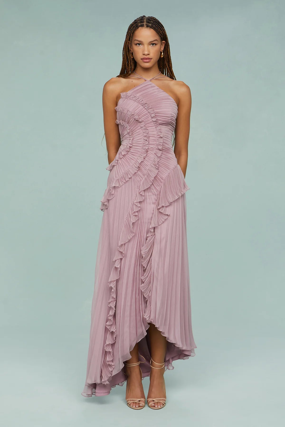 Mauve Rapture Maxi Dress