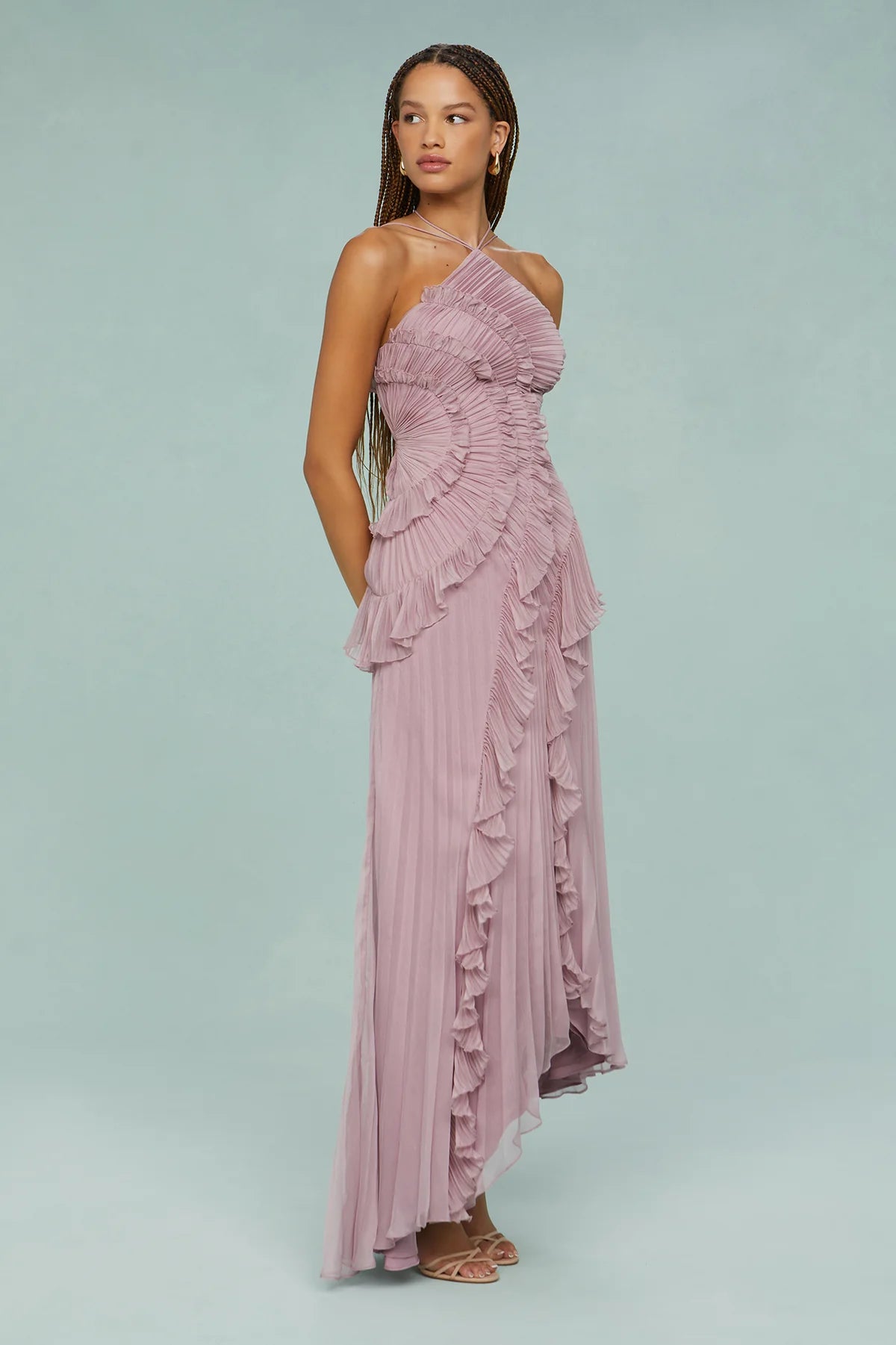 Mauve Rapture Maxi Dress