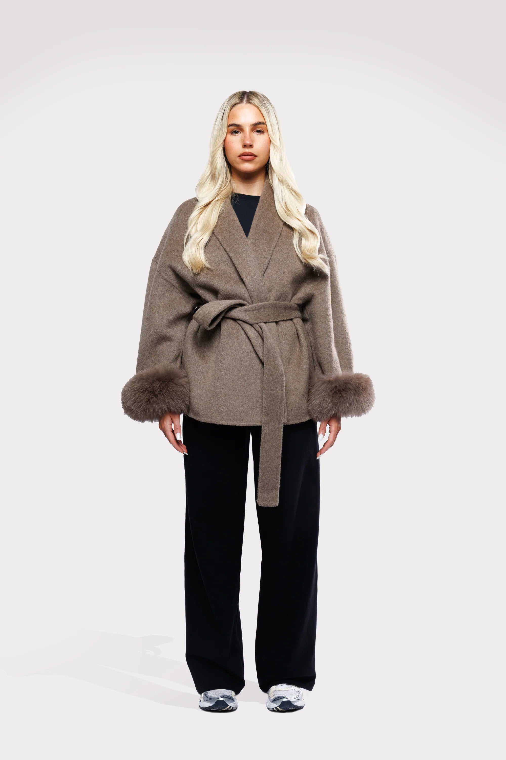 Aveline Coat – Caramel Ember