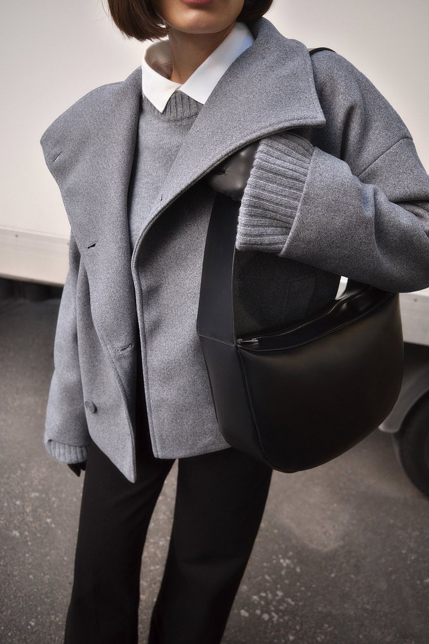 The Elbern Coat - Grey